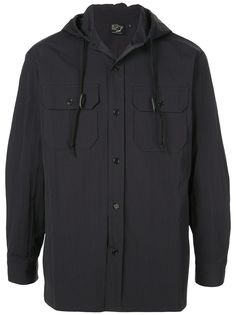 Orslow куртка-рубашка с капюшоном