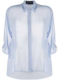 Styland приталенная рубашка с короткими рукавами