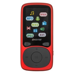 MP3 плееры MP3 плеер DIGMA B3 flash 8ГБ красный