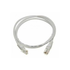 Кабель Патч-корд LANMASTER UTP, вилка RJ-45, вилка RJ-45, кат.5е, ПВХ, 1.5м, серый [twt-45-45-1.5-gy]