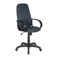 Кресло руководителя Бюрократ Ch-808AXSN, на колесиках, ткань, темно-серый [ch-808axsn/tw-12]