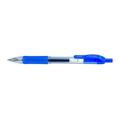 Ручка гелев. Zebra Sarasa (46720) d=0.5мм синие автоматическая сменный стержень линия 0.3мм резин. м 12 шт./кор. Зебра