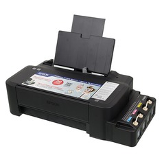 Принтер струйный Epson L120 цветной, цвет: черный [c11cd76302]