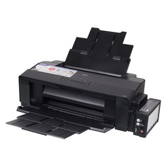 Принтер струйный Epson L1800 цветной, цвет: черный [c11cd82402]