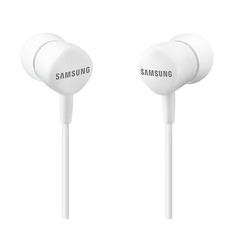 Гарнитура Samsung EO-HS1303, 3.5 мм, вкладыши, белый [eo-hs1303wegru]
