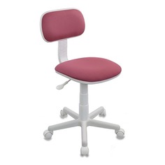 Кресло детское Бюрократ CH-W201NX, на колесиках, ткань, розовый [ch-w201nx/26-31]