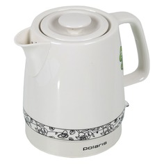 Чайник электрический Polaris PWK 1731CC, 2200Вт, белый и рисунок