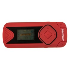 MP3 плеер Digma R3 flash 8ГБ красный