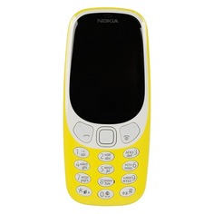 Сотовый телефон Nokia 3310 dual sim 2017, желтый