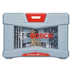 Набор бит Bosch Premium Set - 49, прямой, 49шт [2608p00233]