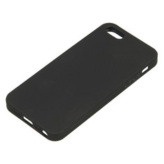 Чехол (клип-кейс) DEPPA Anycase, для Apple iPhone 5/5s/SE, черный [140019]
