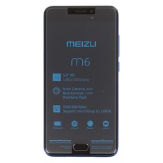 Смартфон MEIZU M6 32Gb, M711H, синий