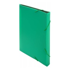 Упаковка портфелей БЮРОКРАТ -BPR13GRN, 13 отд., A4, пластик, 0.7мм, зеленый 18 шт./кор.