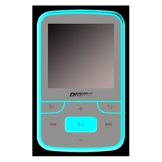 MP3 плеер DIGMA T3 flash 8Гб черный/красный