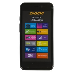 Смартфон DIGMA A453 3G Linx, черный