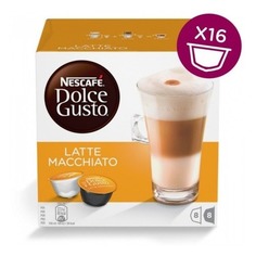 Кофе в капсулах DOLCE GUSTO Latte Macchiato, капсулы, совместимые с кофемашинами DOLCE GUSTO®, крепость 16 шт [12396481] 3 шт./кор.