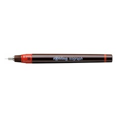 Изограф ROTRING 0.18мм, съемный пишущий узел/заправка тушь [1903396]