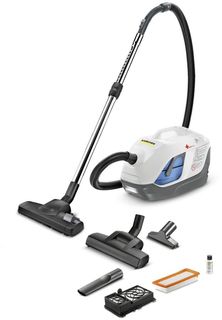 Пылесос Karcher DS 6 Premium Mediclean, 650Вт, белый [1.195-241.0]