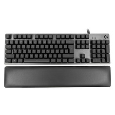 Клавиатура LOGITECH G513 Tactile Carbon, USB, c подставкой для запястий, черный [920-008868]