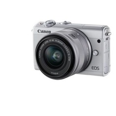 Фотоаппарат CANON EOS M100 kit ( 15-45 IS STM), белый [2210c012]