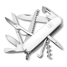 Складной нож Victorinox Huntsman, функций: 14, 91мм, белый , коробка картонная [1.3713.7]