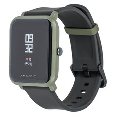 Смарт-часы AMAZFIT Bip, 1.28", зеленый / серый [uyg4023rt] Xiaomi