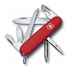 Складной нож Victorinox Hiker, 13 функций, 91мм, красный , коробка картонная