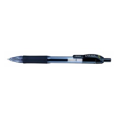 Ручка гелев. Zebra Sarasa (46810) черный d=0.7мм черные автоматическая сменный стержень линия 0.5мм 12 шт./кор. Зебра