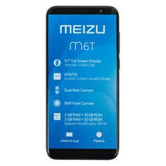 Смартфон MEIZU M6T 16Gb, черный