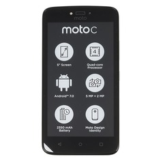 Смартфон MOTOROLA C 3G 8Gb, XT1750, черный