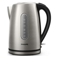 Чайник электрический Philips HD9327/10, 2200Вт, серебристый