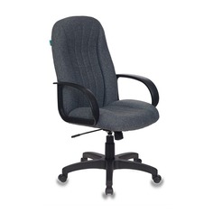 Кресло руководителя Бюрократ T-898AXSN, на колесиках, ткань, серый [t-898/3c1gr]