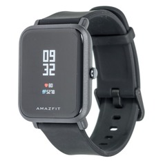 Смарт-часы AMAZFIT Bip, 1.28", черный / черный Xiaomi