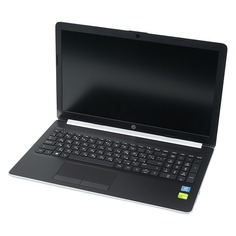 Ноутбук HP 15-da0040ur, 15.6", Intel Pentium Silver N5000 1.1ГГц, 4Гб, 500Гб, nVidia GeForce Mx110 - 2048 Мб, Windows 10, 4GK66EA, серебристый