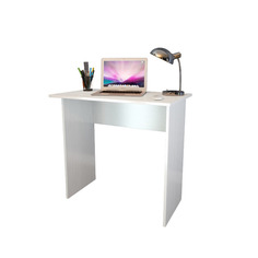 Стол компьютерный МАСТЕР Уно, ЛДСП, белый Master