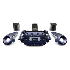 Шлем виртуальной реальности HTC Vive Pro Full Kit, черный/синий [99hanw006-00]