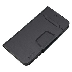 Чехол (флип-кейс) DEPPA Wallet Fold, для универсальный 5.5-5.7", черный [87040]