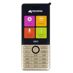 Мобильный телефон MICROMAX X803 шампань