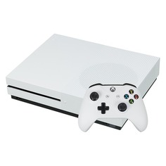 Игровая консоль MICROSOFT Xbox One S с 1 ТБ памяти, Абонемент Xbox Game Pass сроком на 3мес. и Золотой статус Xbox Live Gold на 3мес., 234-00357, белый