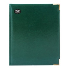 Ежедневник Letts Lexicon, недатированный, A5, белые страницы, зеленый