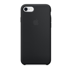 Чехол (клип-кейс) APPLE Silicone Case, для Apple iPhone 7/8, черный [mqgk2zm/a]