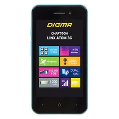 Смартфон DIGMA Linx Atom 3G, синий