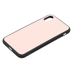 Чехол (клип-кейс) GRESSO Gresso Glass, для Apple iPhone X/XS, розовый [gr17gls117]