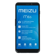 Смартфон MEIZU M6s 32Gb, M712H, черный