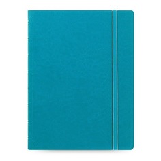 Тетрадь Filofax CLASSIC BRIGHT A5 PU 56л линейка съемные листы спираль двойная бирюзовый