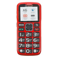 Мобильные телефоны Мобильный телефон ONEXT Care-Phone 5, красный