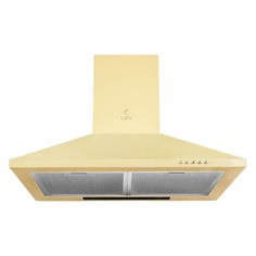 Вытяжка каминная LEX Basic 600 IV, бежевый, кнопочное управление [chti000315]