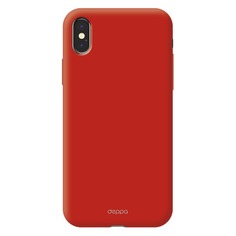 Чехол (клип-кейс) DEPPA Air Case, для Apple iPhone X/XS, красный [83324]