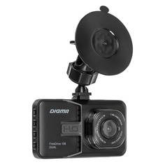 Видеорегистратор Digma FreeDrive 108 DUAL, черный