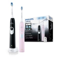 Набор электрических зубных щеток Philips Sonicare 2 Series HX6232/41, цвет: черный